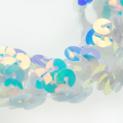 五彩彈性亮片織帶-1排