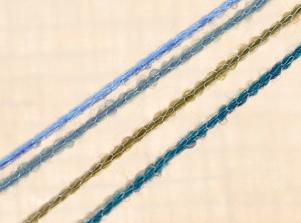 Y0026牛仔風細繩FANCY EMBROIDERY TRIMS