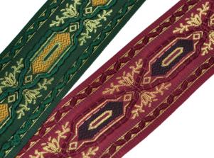 B3640蔥紗提花帶METALLIC JACQUARD TAPE